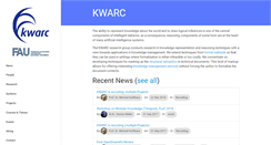 Desktop Screenshot of kwarc.info