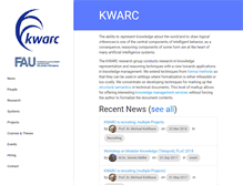 Tablet Screenshot of kwarc.info